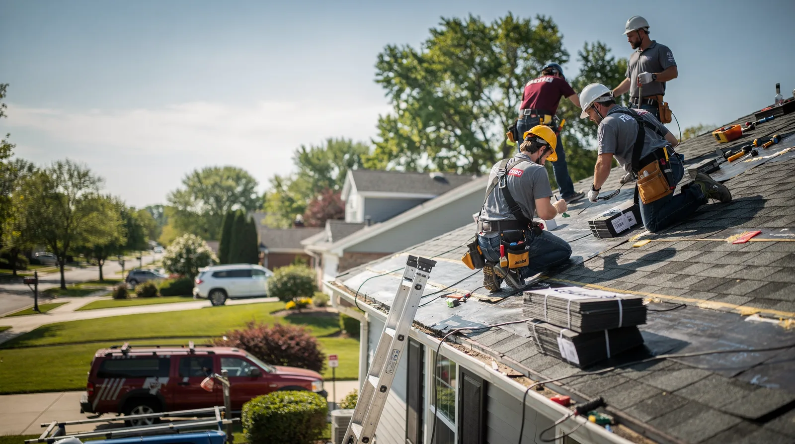 Roof Repair in Depue, IL around you